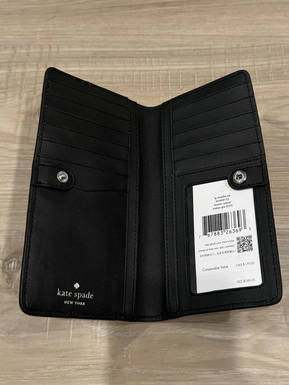 Kate Spade Large Bifold Wallet - NWT - Picture 3 of 3